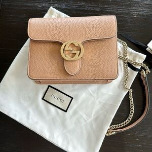 Gucci Interlocking G’s Shoulder Bag - Pristine Condition